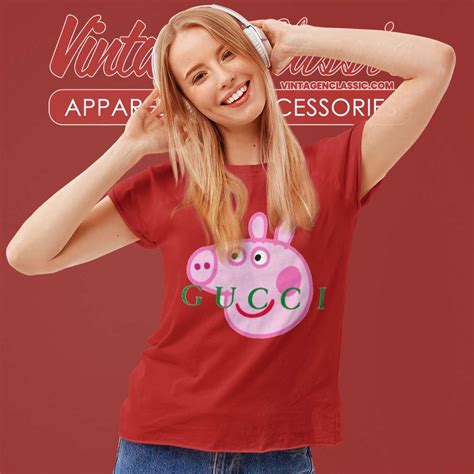 real vs fake gucci shirt|peppa pig gucci shirt real.